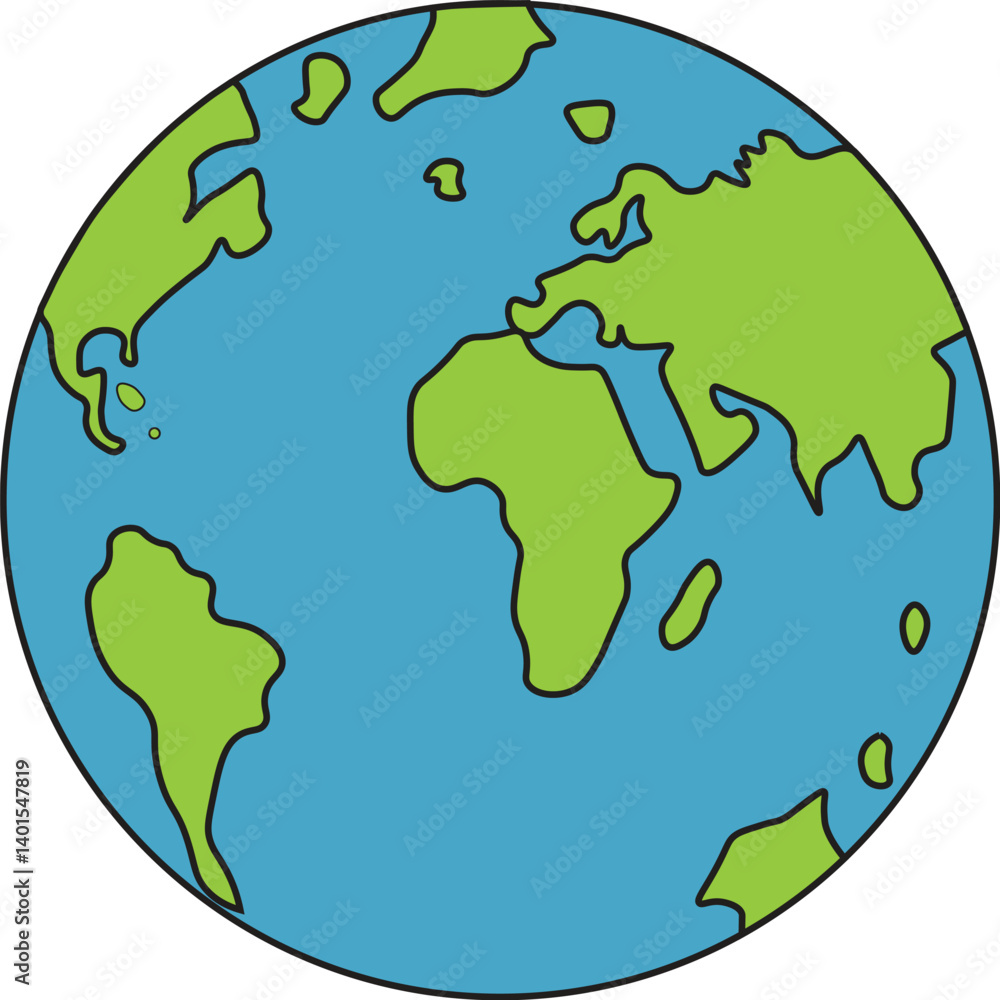Environmental Globe Design - Suitable for Earth Day and Earth Hour - Digital Illustration Environmental Globe Design - Suitable for Earth Day and Earth Hour - Digital Illustration