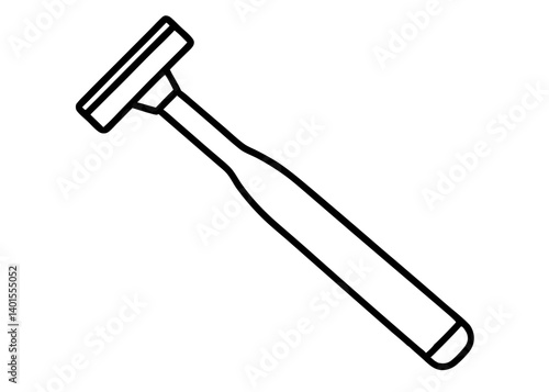 Sharp Shaver Illustration: This illustration is about shaving razor, ready for perfect shave and represent the essence of smooth and effortless grooming