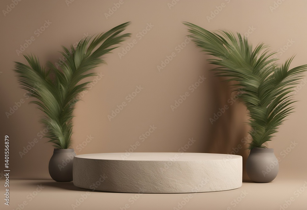 3d tropical background leaves display brown palm rendering stone stand product podium beauty deck green coconut racked blank nature show dais advertising shadow sunny space sale abstract leaf empty 3d tropical background leaves display brown palm rendering stone stand product podium beauty deck green coconut racked blank nature show dais advertising shadow sunny space sale abstract leaf empty