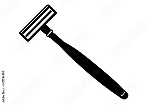 Precision Shave: An illustrative look at a sleek razor, meticulously crafted for a clean and efficient shave.