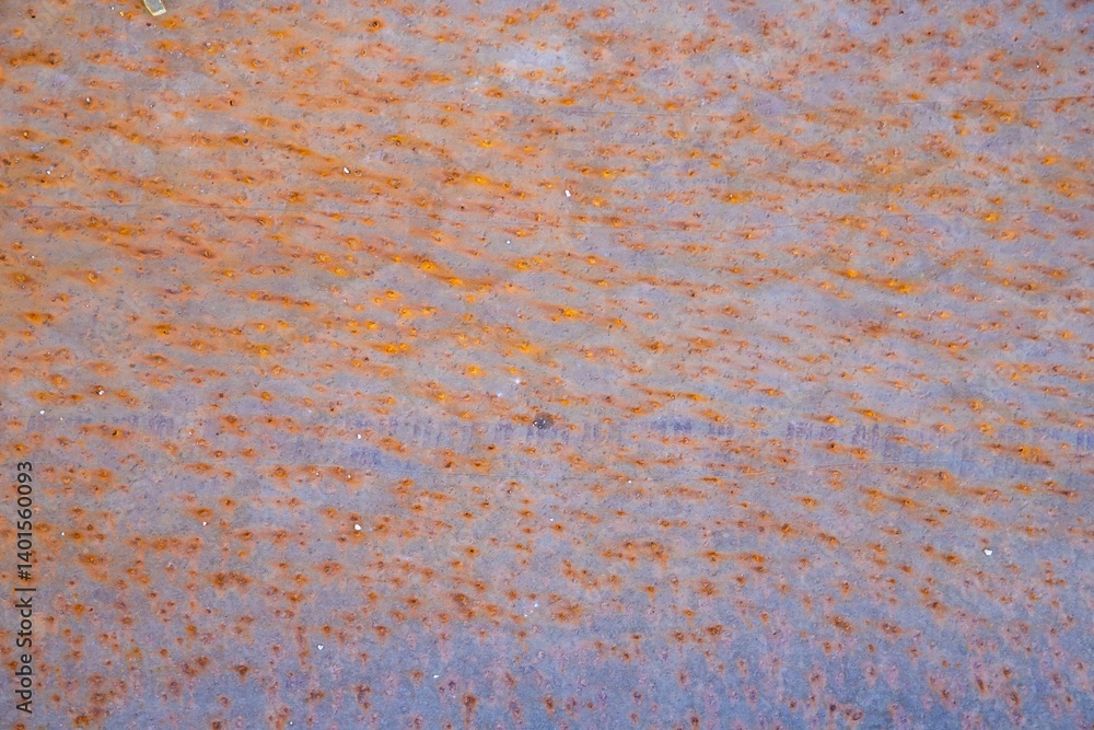 Rusty metal surface with abstract pattern and corrosion marks Rusty metal surface with abstract pattern and corrosion marks