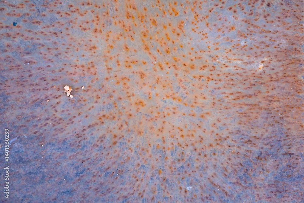 Rusty metal surface with abstract pattern and corrosion marks Rusty metal surface with abstract pattern and corrosion marks