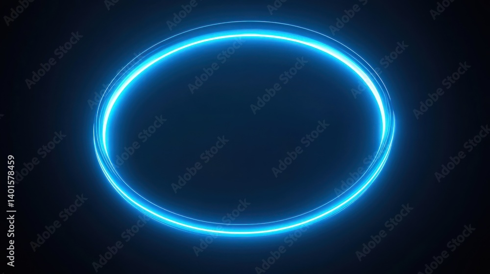 Glowing Neon Circle Abstract Background Glowing Neon Circle Abstract Background
