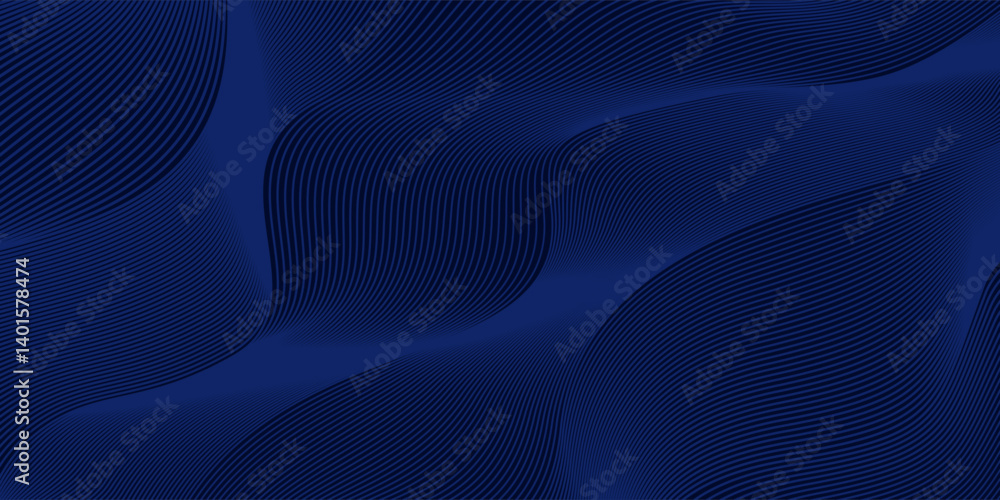 Premium background design with diagonal dark blue line pattern. Vector horizontal template for digital lux business banner, contemporary formal invitation, luxury voucher, prestigious gift certificate Premium background design with diagonal dark blue line pattern. Vector horizontal template for digital lux business banner, contemporary formal invitation, luxury voucher, prestigious gift certificate