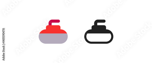 Curling Stone Emoji

