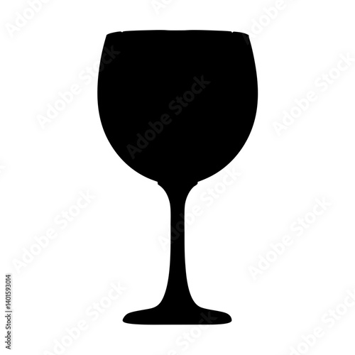 gin and tonic black silhouette icon - of a soft drinks gin and tonic simple vector art
