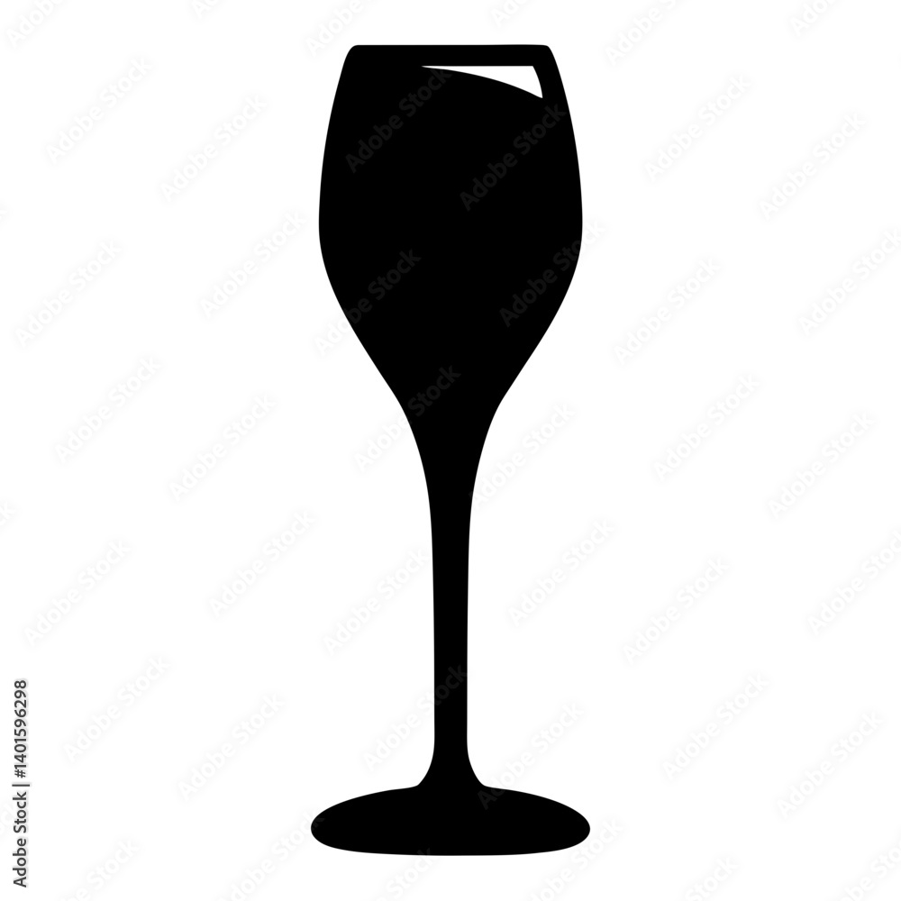 peach bellini black silhouette icon - of a soft drinks peach bellini simple vector art peach bellini black silhouette icon - of a soft drinks peach bellini simple vector art