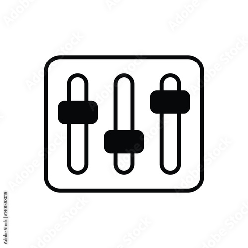 Setting Icon Vector Stock Illustration