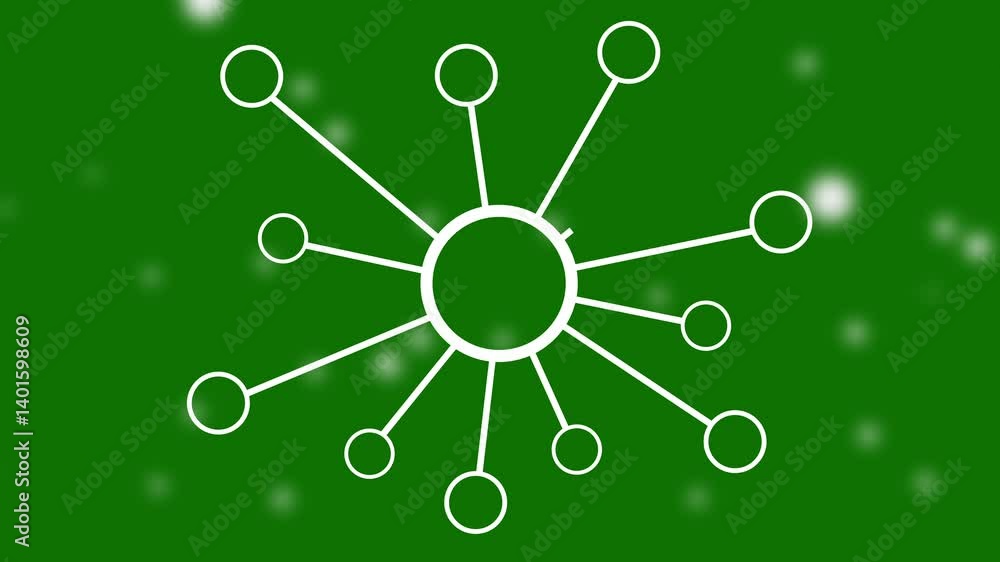 Animation of network connections. futuristic digital network technology concept animation. Network system, network connections with people icons and man icon animation Animation of network connections. futuristic digital network technology concept animation. Network system, network connections with people icons and man icon animation