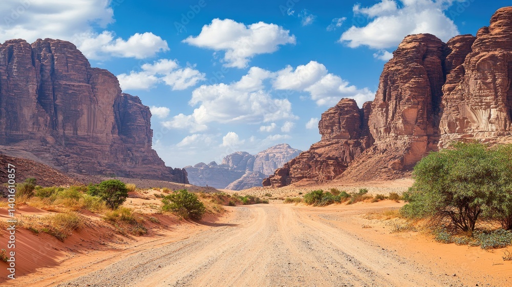 A scenic desert with rolling dunes, offering opportunities for off-road adventure tourism