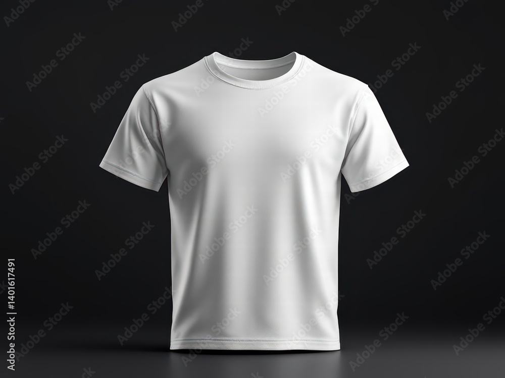 Clean Front and Back Tee Mockup Clean Front and Back Tee Mockup