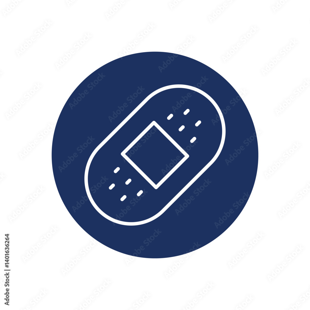 Bandage Icon Vector Stock Illustration Bandage Icon Vector Stock Illustration