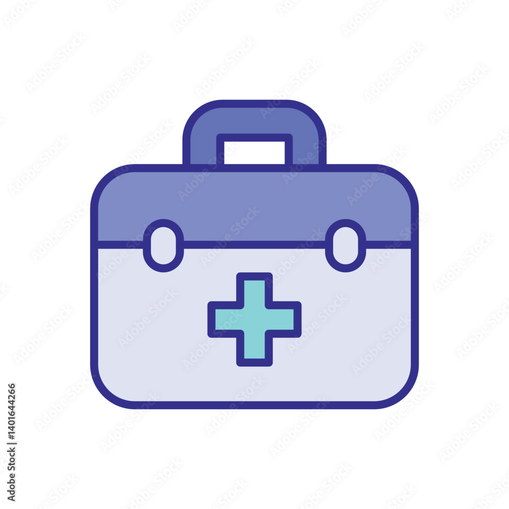 First Aid Kit Icon Vector Stock Illustration First Aid Kit Icon Vector Stock Illustration