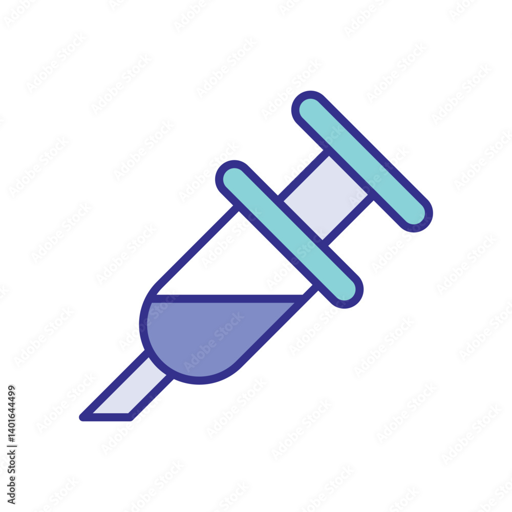 Syringe Icon Vector Stock Illustration Syringe Icon Vector Stock Illustration