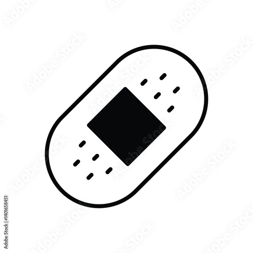 Bandage Icon Vector Stock Illustration