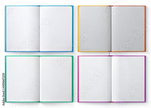 Bullet Journal Planner Pages - Blank Pages for Organization