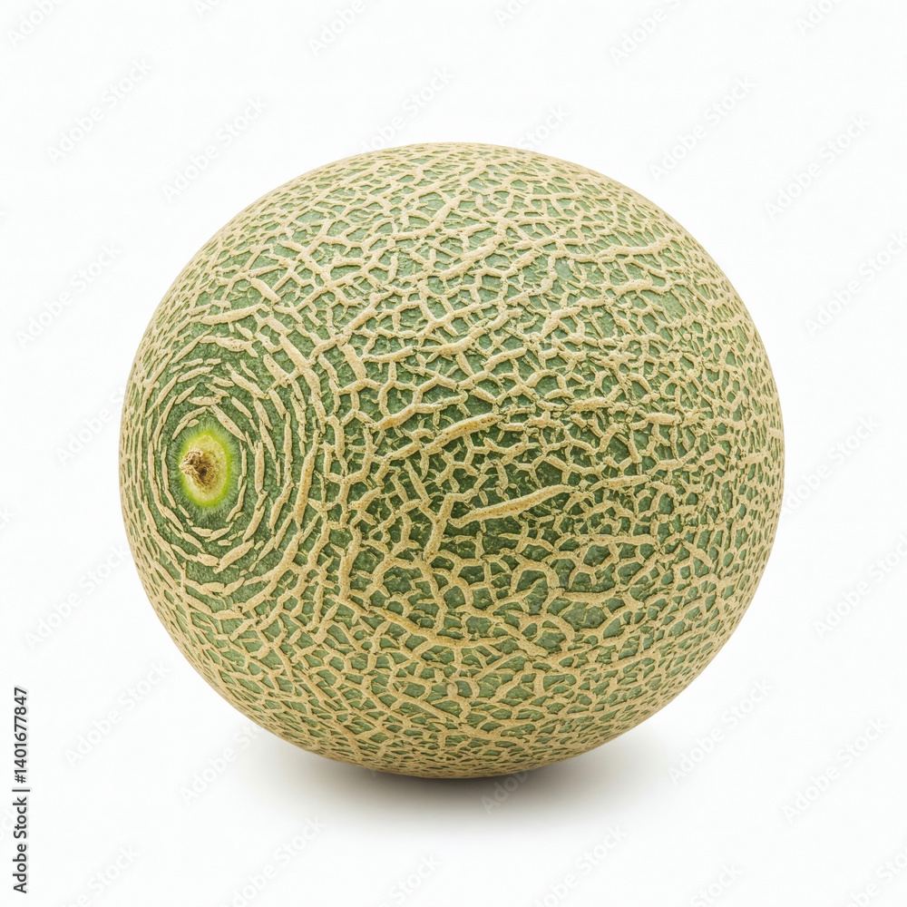 cantaloupe melon isolated on white background front view cantaloupe melon isolated on white background front view