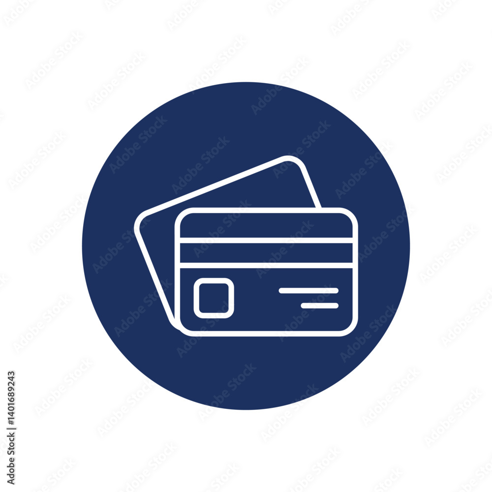 Credit Card Icon Vector Stock Illustration Credit Card Icon Vector Stock Illustration