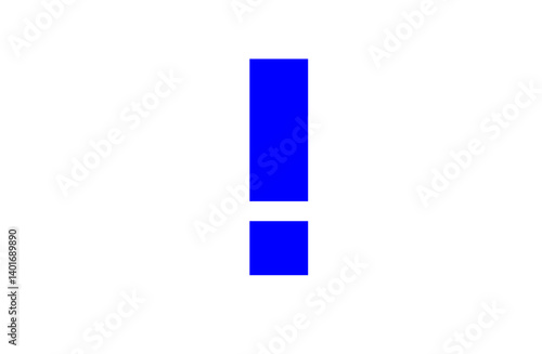 シンプルなビックリマーク　警告など