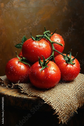 cherry tomatoes rustic still life wooden table red fruit vegetable salad kitchen garden