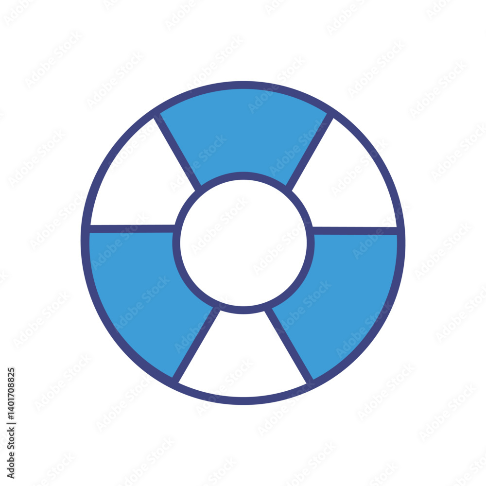 Lifebuoy Icon Vector Stock Illustration Lifebuoy Icon Vector Stock Illustration