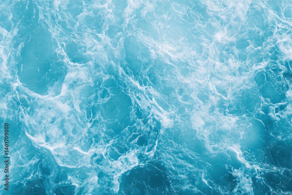 Aerial view of water showing an incoming wave on a serene surface.