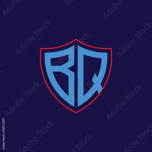Free Download Corporate Shield Logo with Letter Combination - GFXLoad