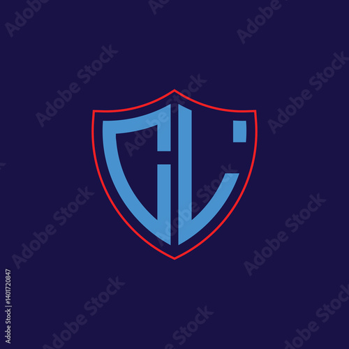 Corporate Shield Logo with Letter Combination Free Download Corporate Shield Logo with Letter Combination - GFXLoad