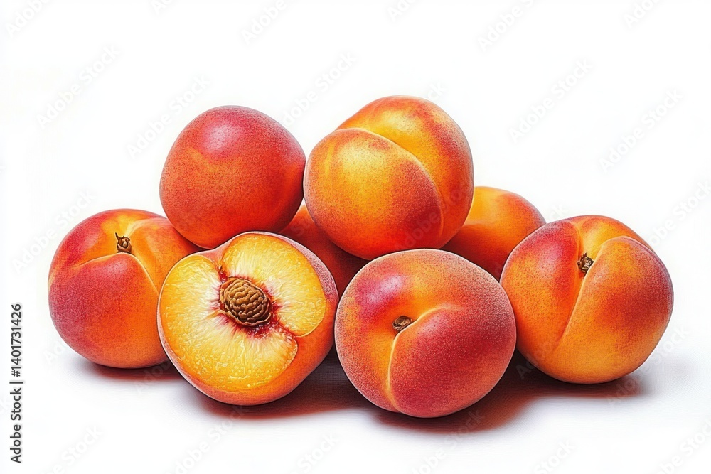 Peaches Fresh from the Orchard Natural Light Still Life Peaches Fresh from the Orchard Natural Light Still Life