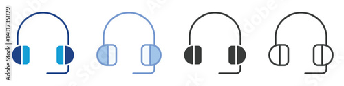 Support Icons Collection – Multiple Vector Styles Icons