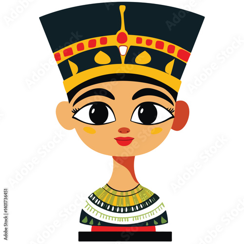 Ancient Egyptian Queen Nefertiti Bust – One of the most recognizable sculptures