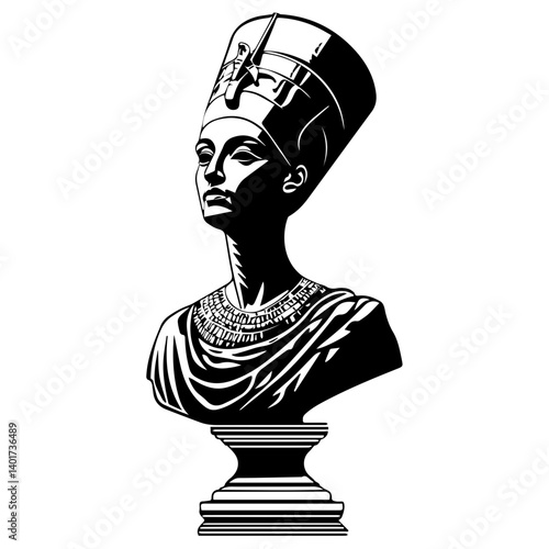 Ancient Egyptian Queen Nefertiti Bust – One of the most recognizable sculptures