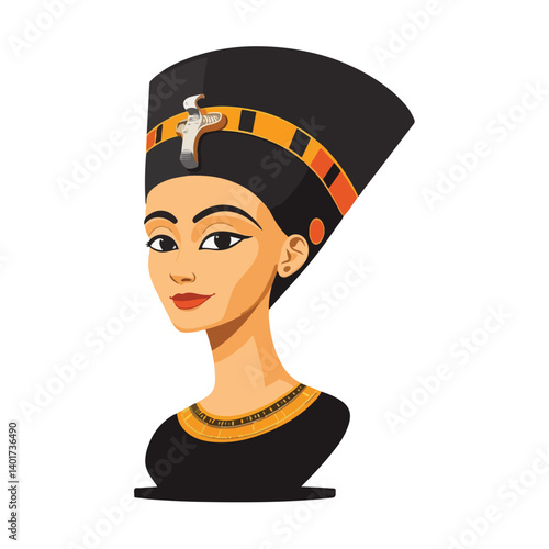 Ancient Egyptian Queen Nefertiti Bust – One of the most recognizable sculptures
