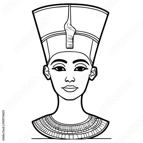 Ancient Egyptian Queen Nefertiti Bust – One of the most recognizable sculptures