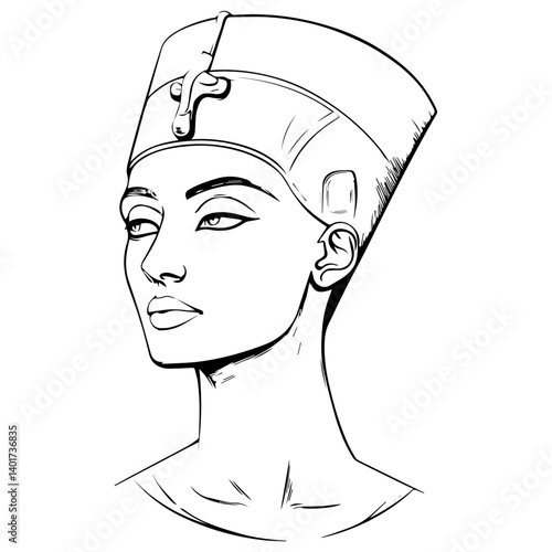 Ancient Egyptian Queen Nefertiti Bust – One of the most recognizable sculptures