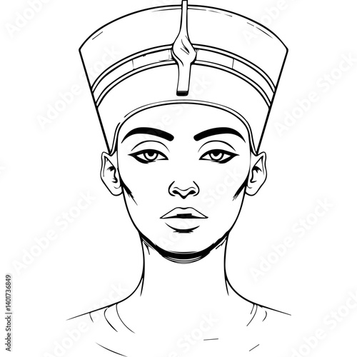 Ancient Egyptian Queen Nefertiti Bust – One of the most recognizable sculptures