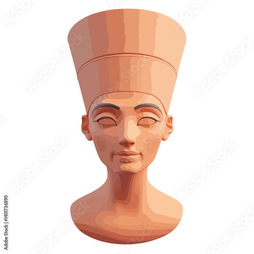 Ancient Egyptian Queen Nefertiti Bust – One of the most recognizable sculptures