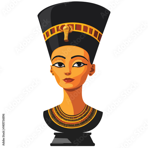 Ancient Egyptian Queen Nefertiti Bust – One of the most recognizable sculptures