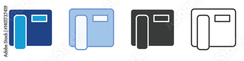 Telephone Icons Collection – Multiple Vector Styles Icons