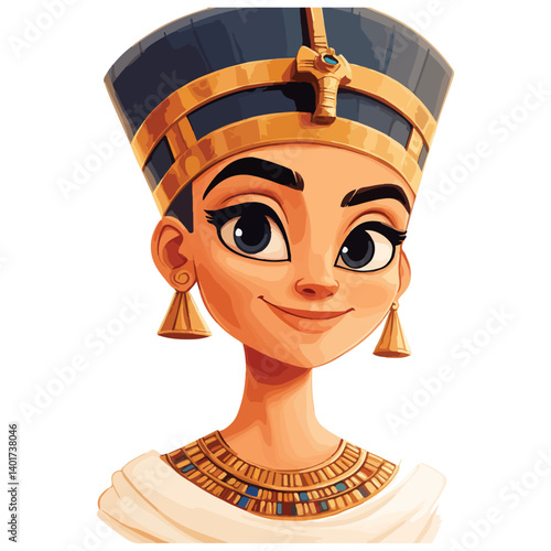 Ancient Egyptian Queen Nefertiti Bust – One of the most recognizable sculptures