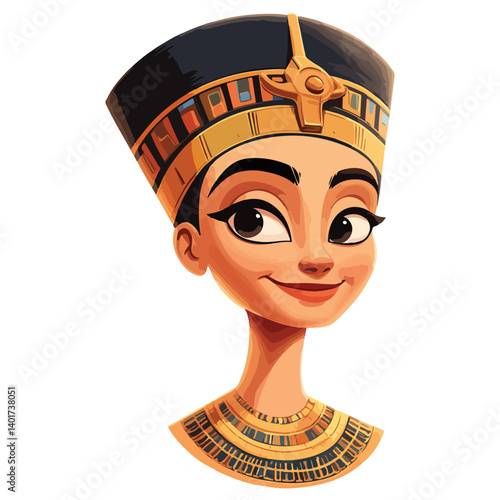Ancient Egyptian Queen Nefertiti Bust – One of the most recognizable sculptures