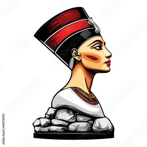 Ancient Egyptian Queen Nefertiti Bust – One of the most recognizable sculptures