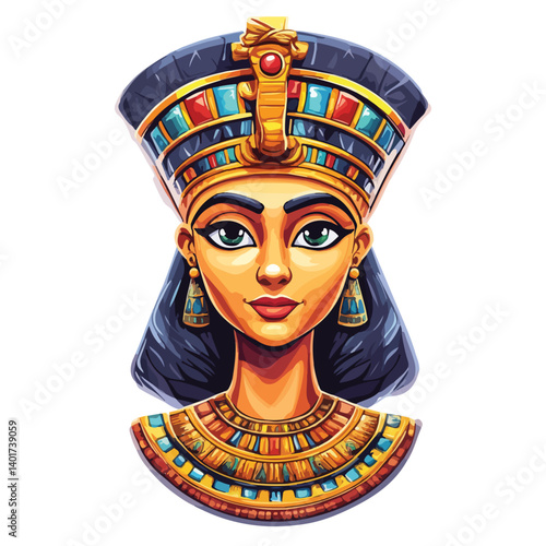 Ancient Egyptian Queen Nefertiti Bust – One of the most recognizable sculptures