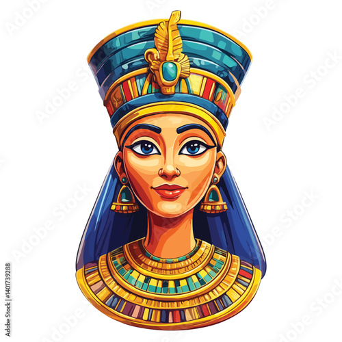Ancient Egyptian Queen Nefertiti Bust – One of the most recognizable sculptures