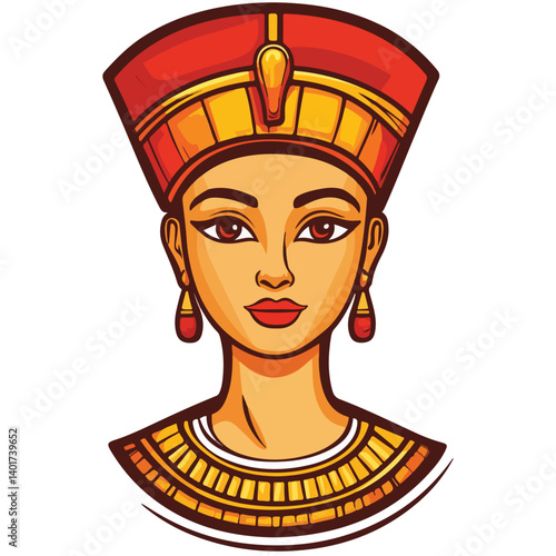 Ancient Egyptian Queen Nefertiti Bust – One of the most recognizable sculptures