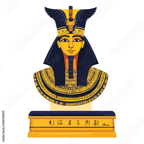 Egyptian god Osiris.