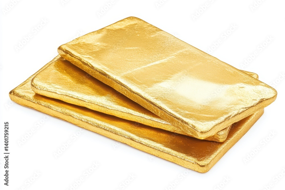 Gold Bars Stacked Gold Bars Stacked