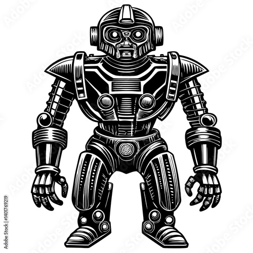 AI robot icon