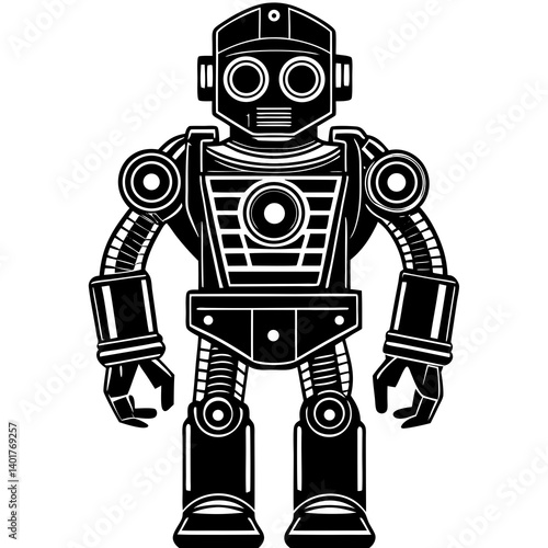 AI robot icon