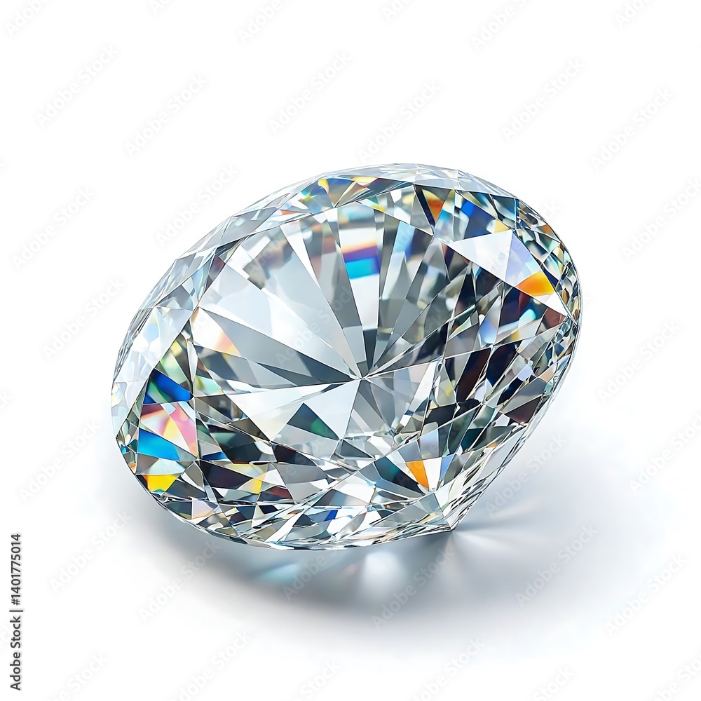 Brilliant Cut Diamond: Gemstone Facets, Sparkle, and Light Refraction Brilliant Cut Diamond: Gemstone Facets, Sparkle, and Light Refraction